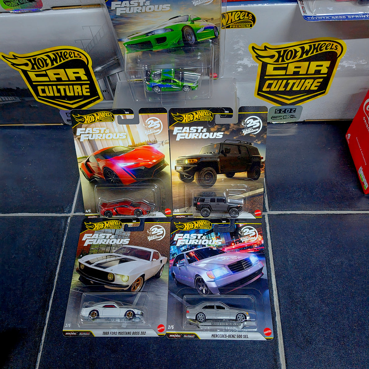 Hot Wheels Premium Fast & Furious 25th Anniversary 2026 Real Riders Car Culture