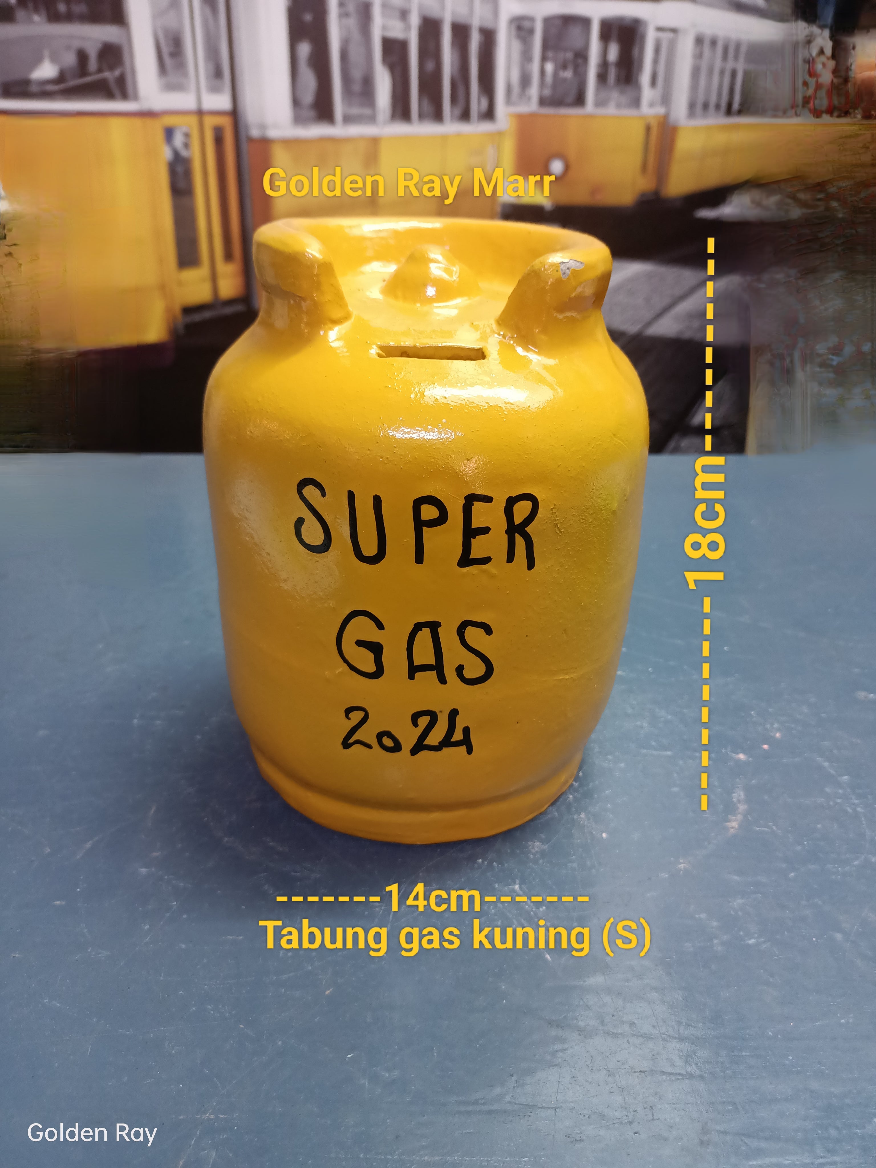COIN BANK - GAS CANISTER