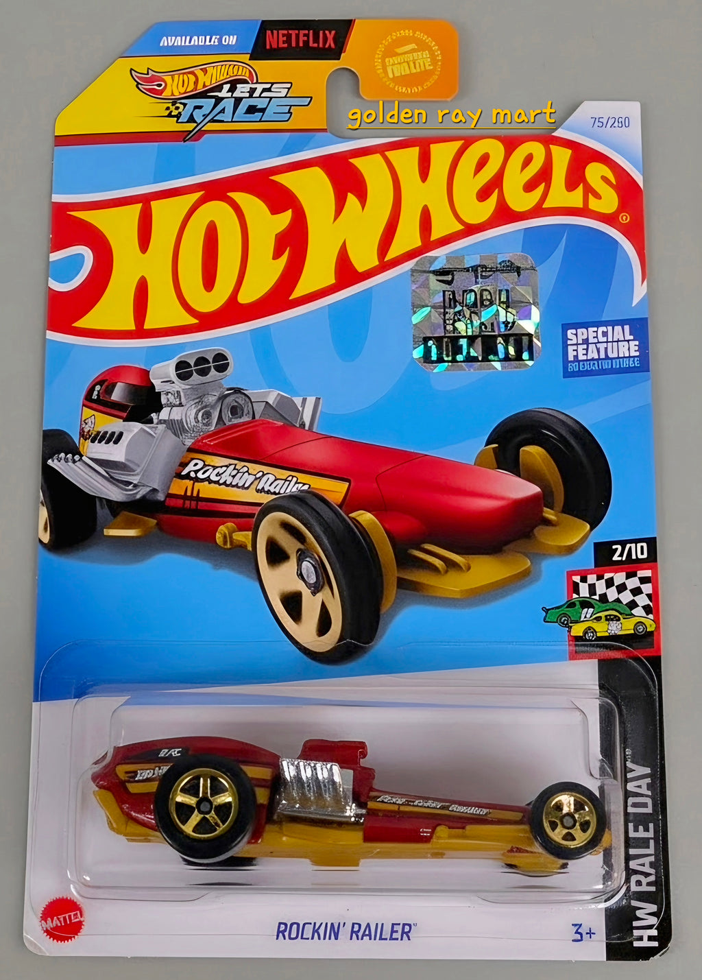 Rockin' Railer 2pcs - Hot Wheels Factory Sealed 2024