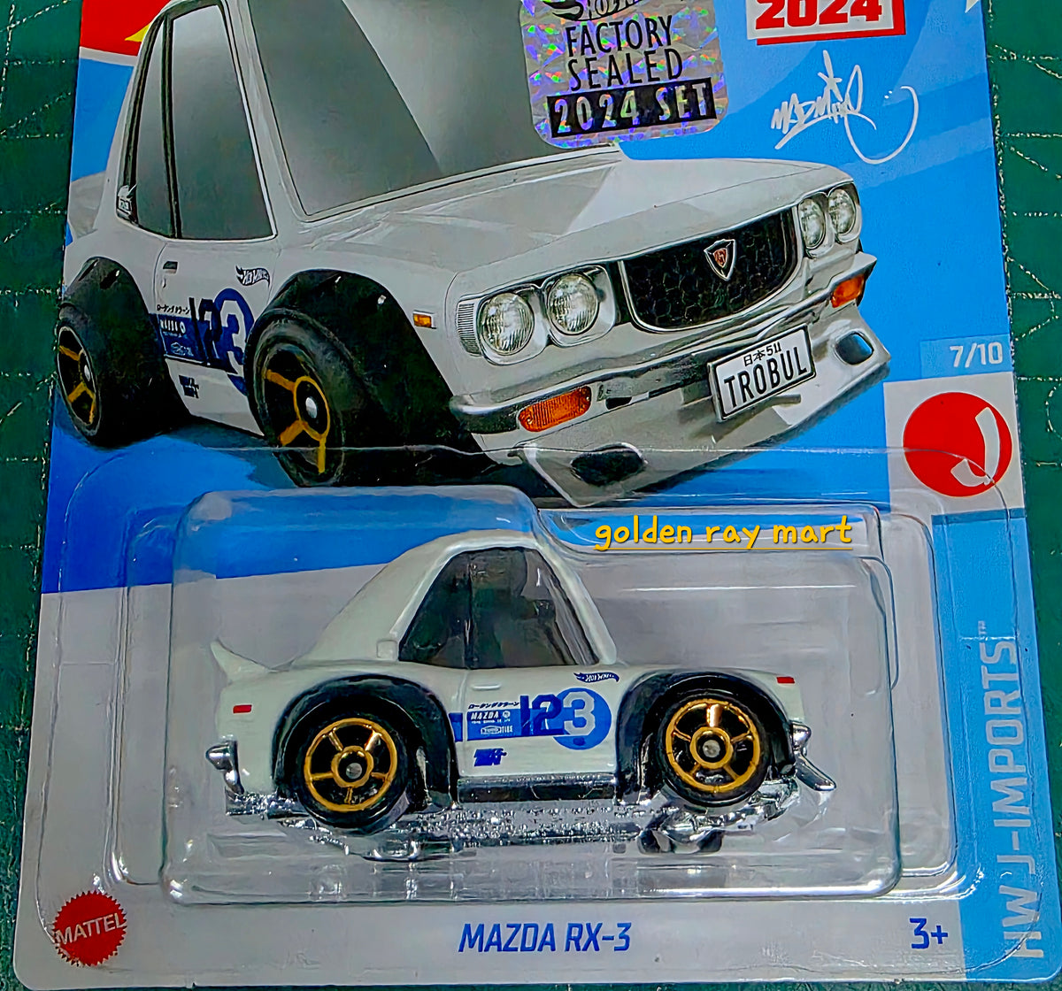 Mazda RX-3 - Hot Wheels Factory Sealed 2024