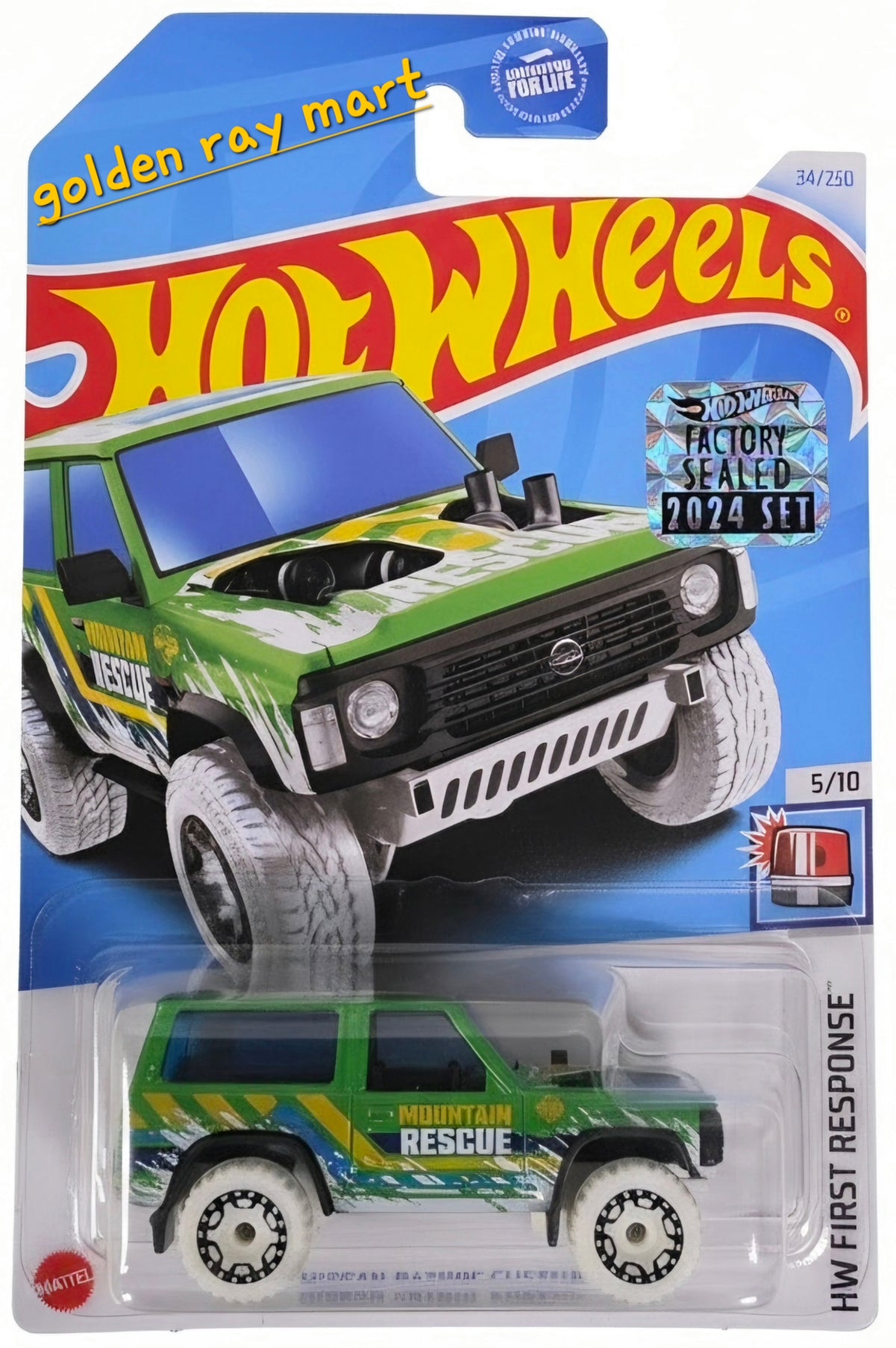 Nissan Patrol Custom - Hot Wheels Factory Sealed 2024