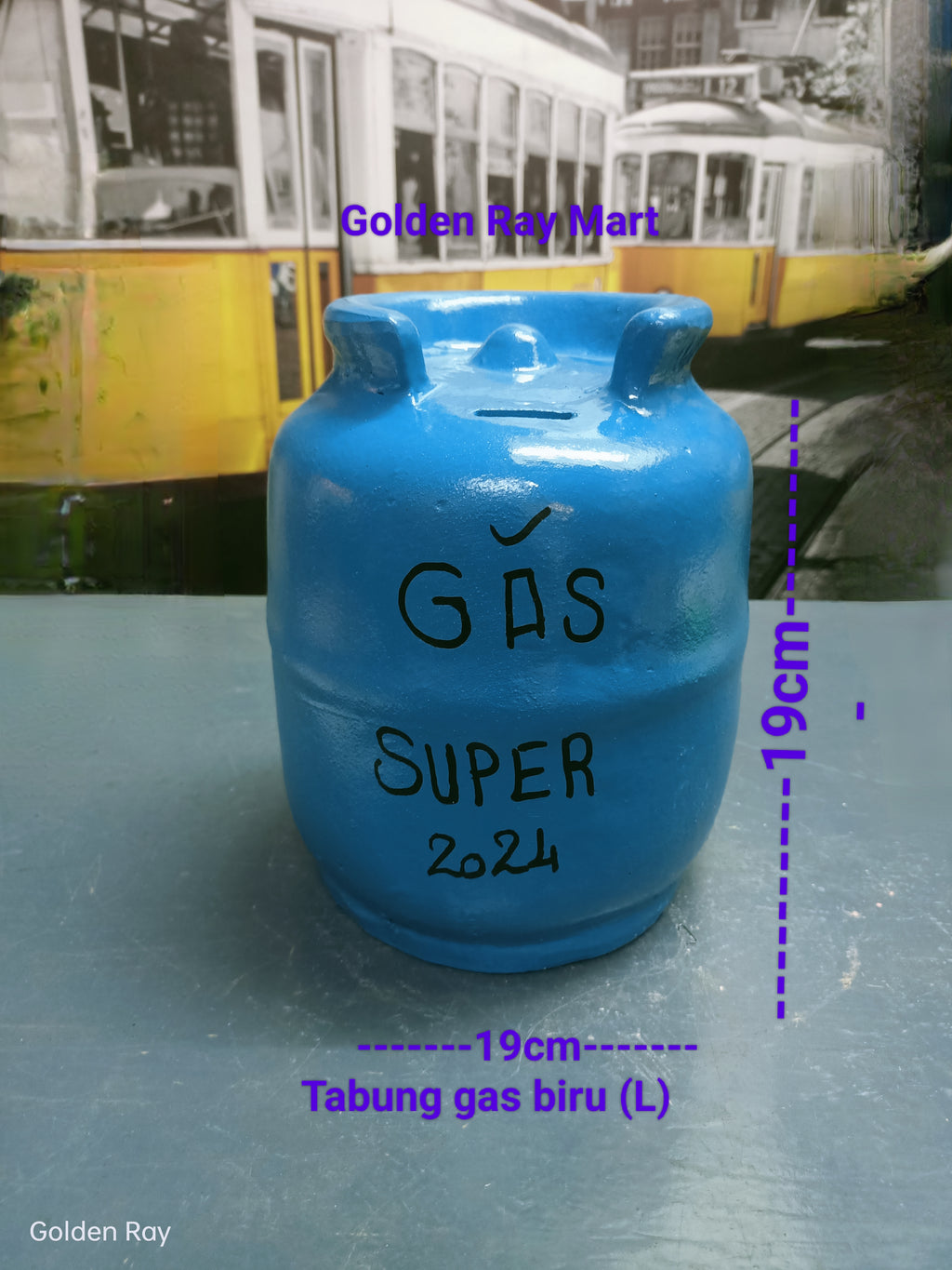 COIN BANK - GAS CANISTER