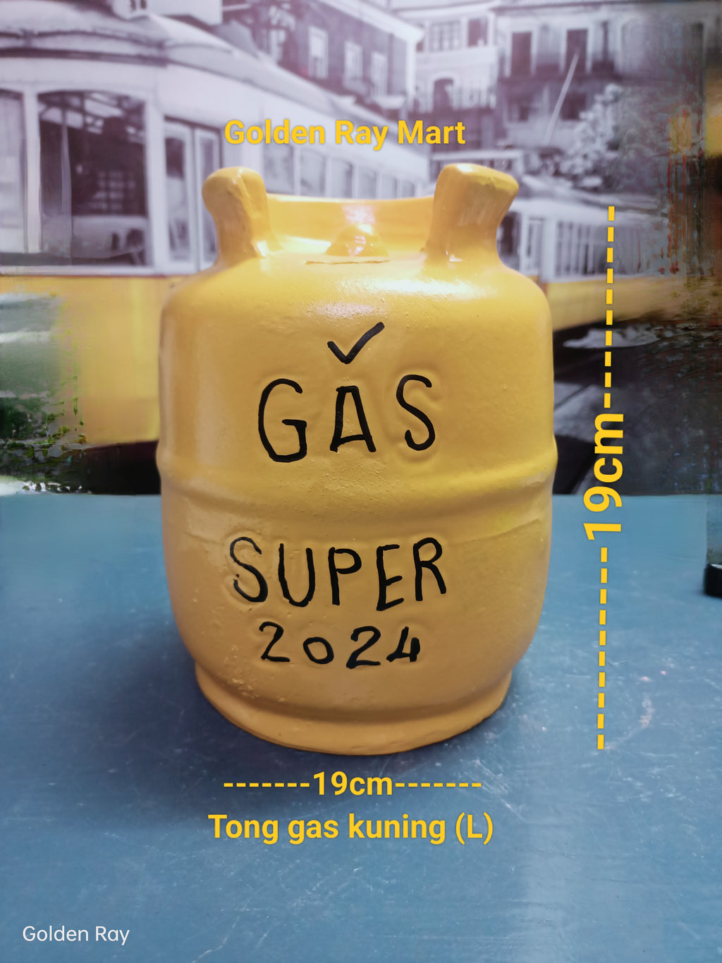COIN BANK - GAS CANISTER