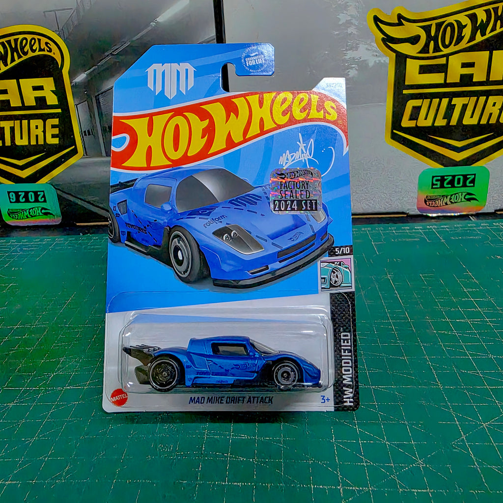 Mad Mike Drift Attack - Hot Wheels Factory Sealed 2024