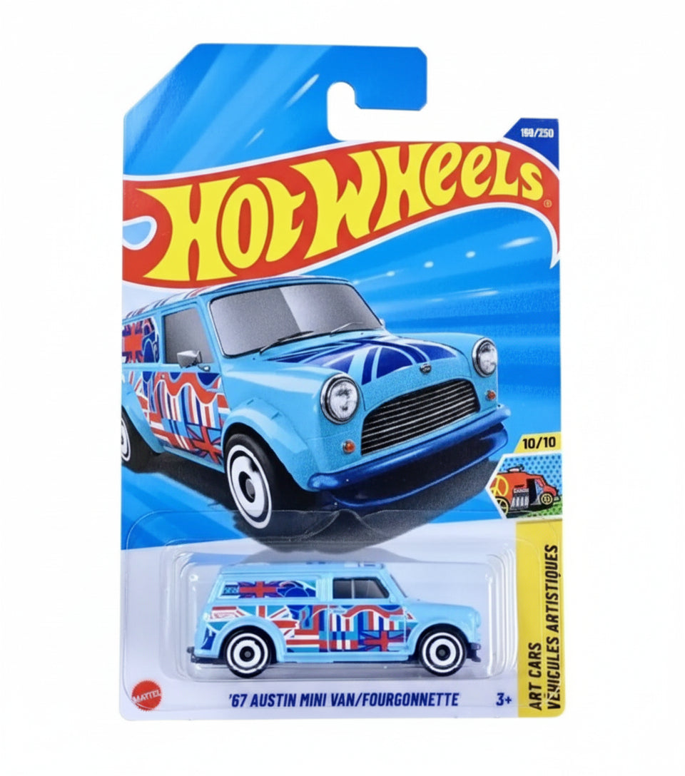 HOT WHEELS MAINLINE '67 AUSTIN MINI VAN