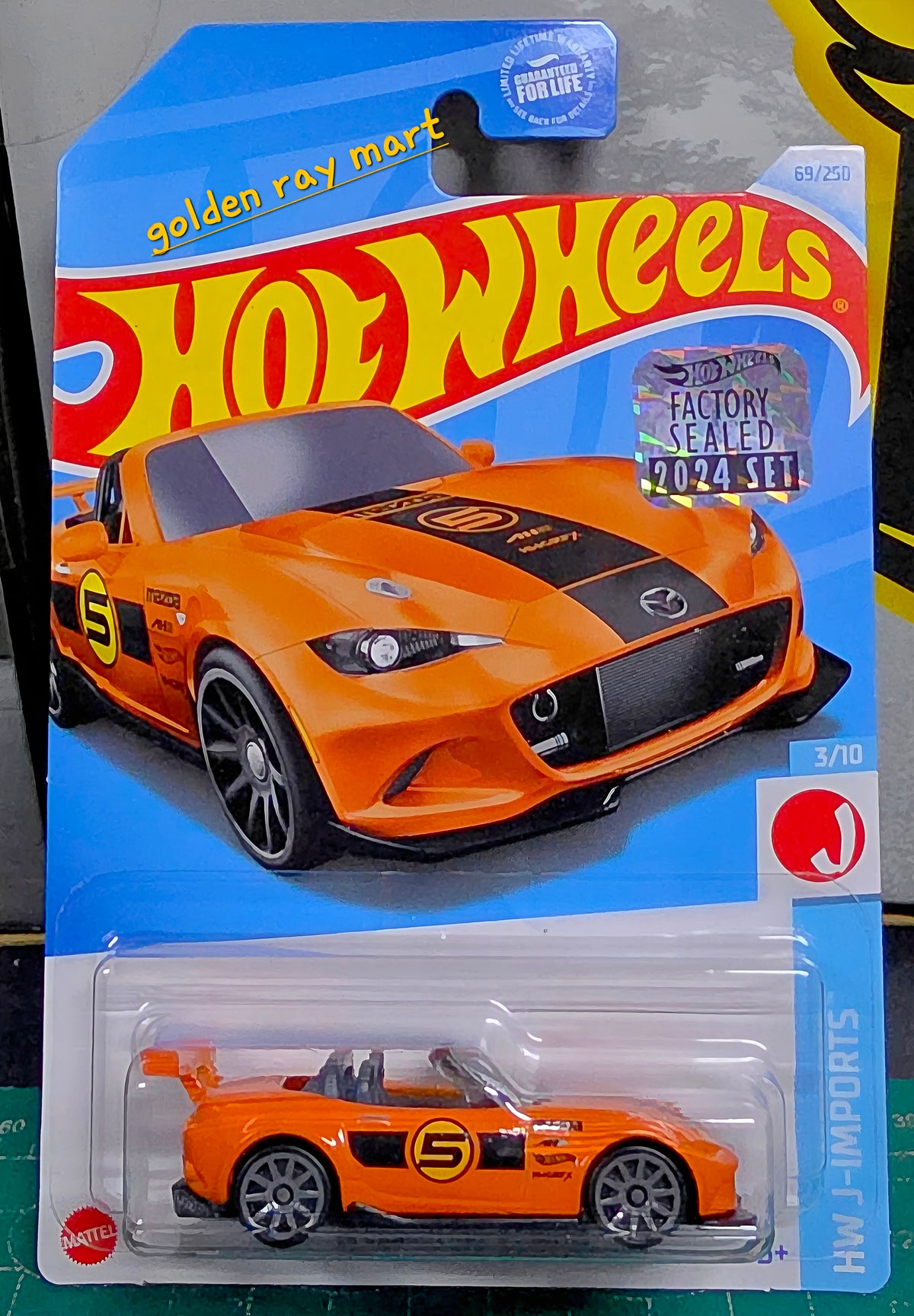 '15 Mazda MX-5 Miata - Hot Wheels Factory Sealed 2024