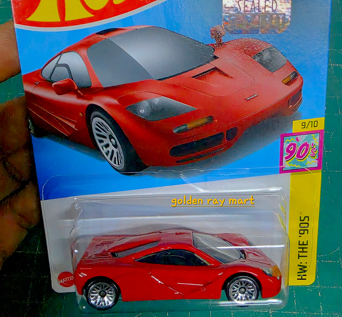 McLaren F1 - Hot Wheels Factory Sealed 2024