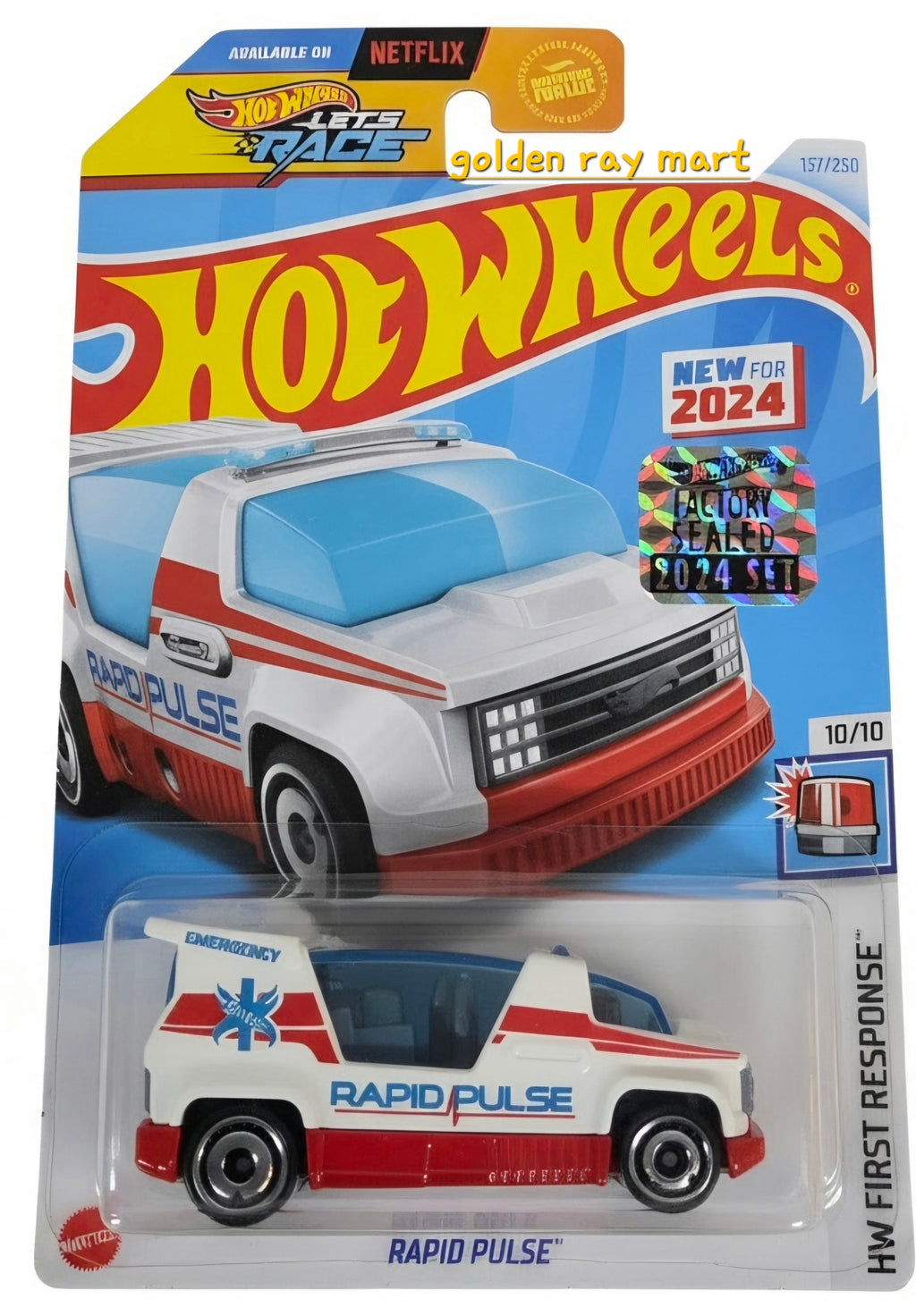 Rapid Pulse (2pcs) - Hot Wheels Factory Sealed 2024