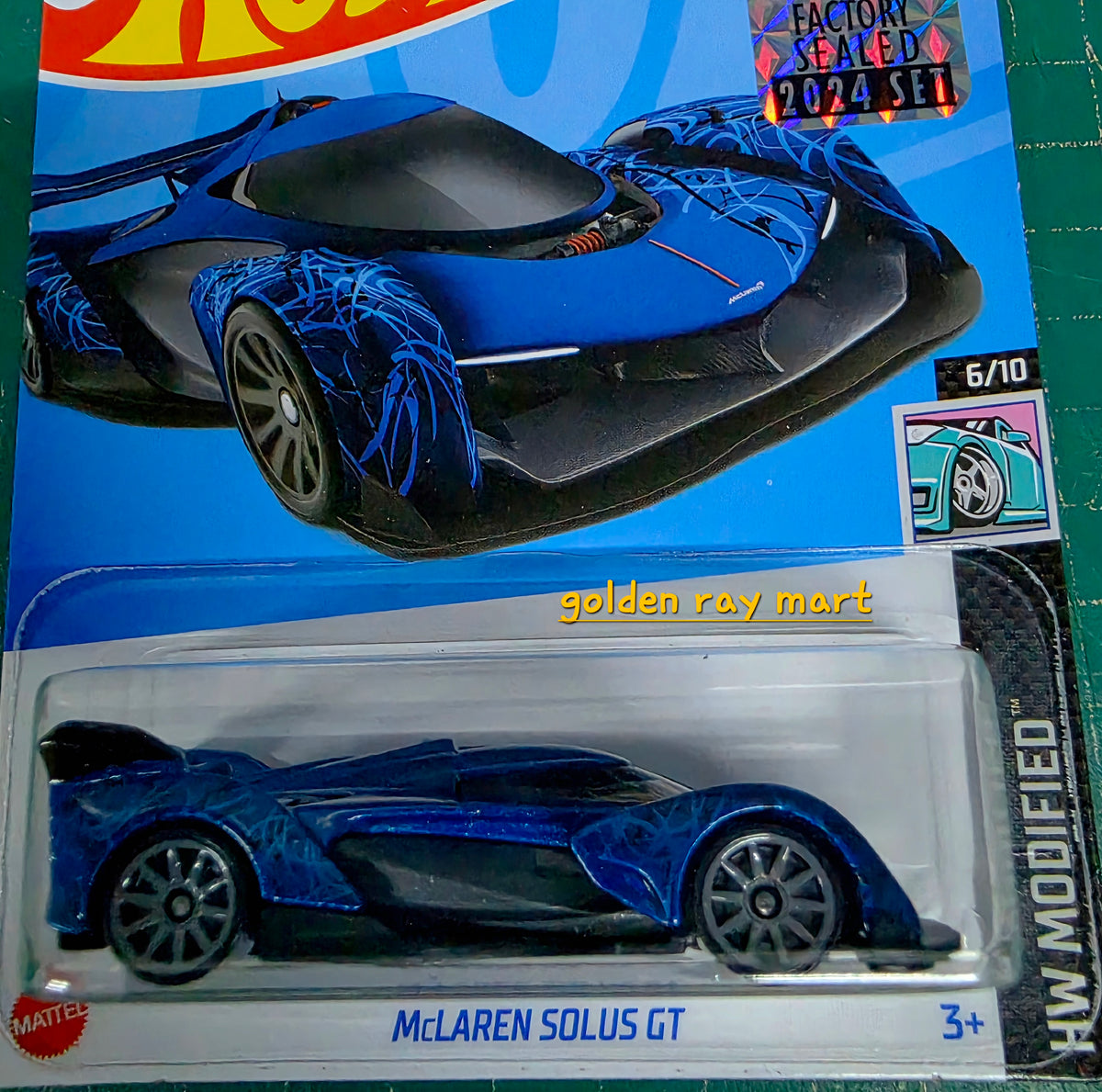 McLaren Solus GT - Hot Wheels Factory Sealed 2024