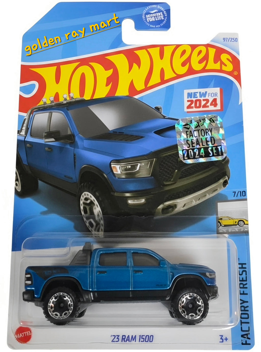 23 RAM 1500 - Hot Wheels Factory Sealed 2024