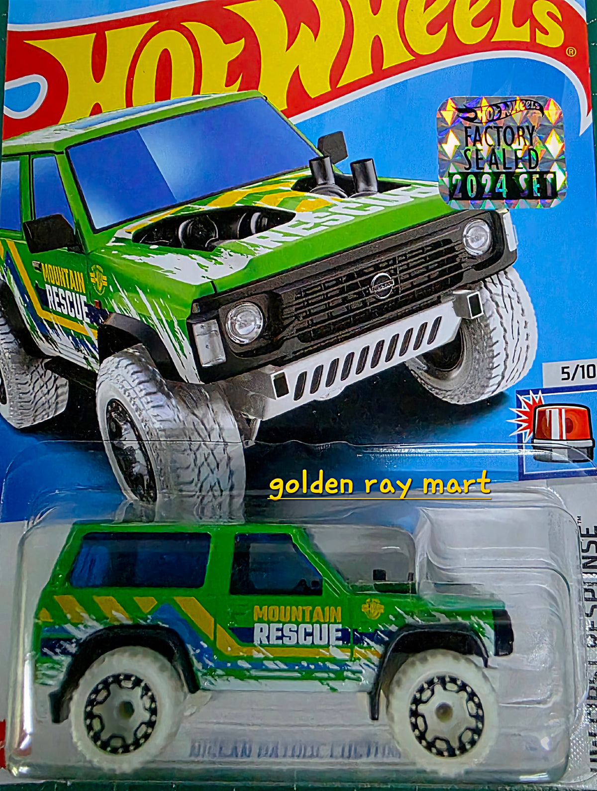 Nissan Patrol Custom - Hot Wheels Factory Sealed 2024