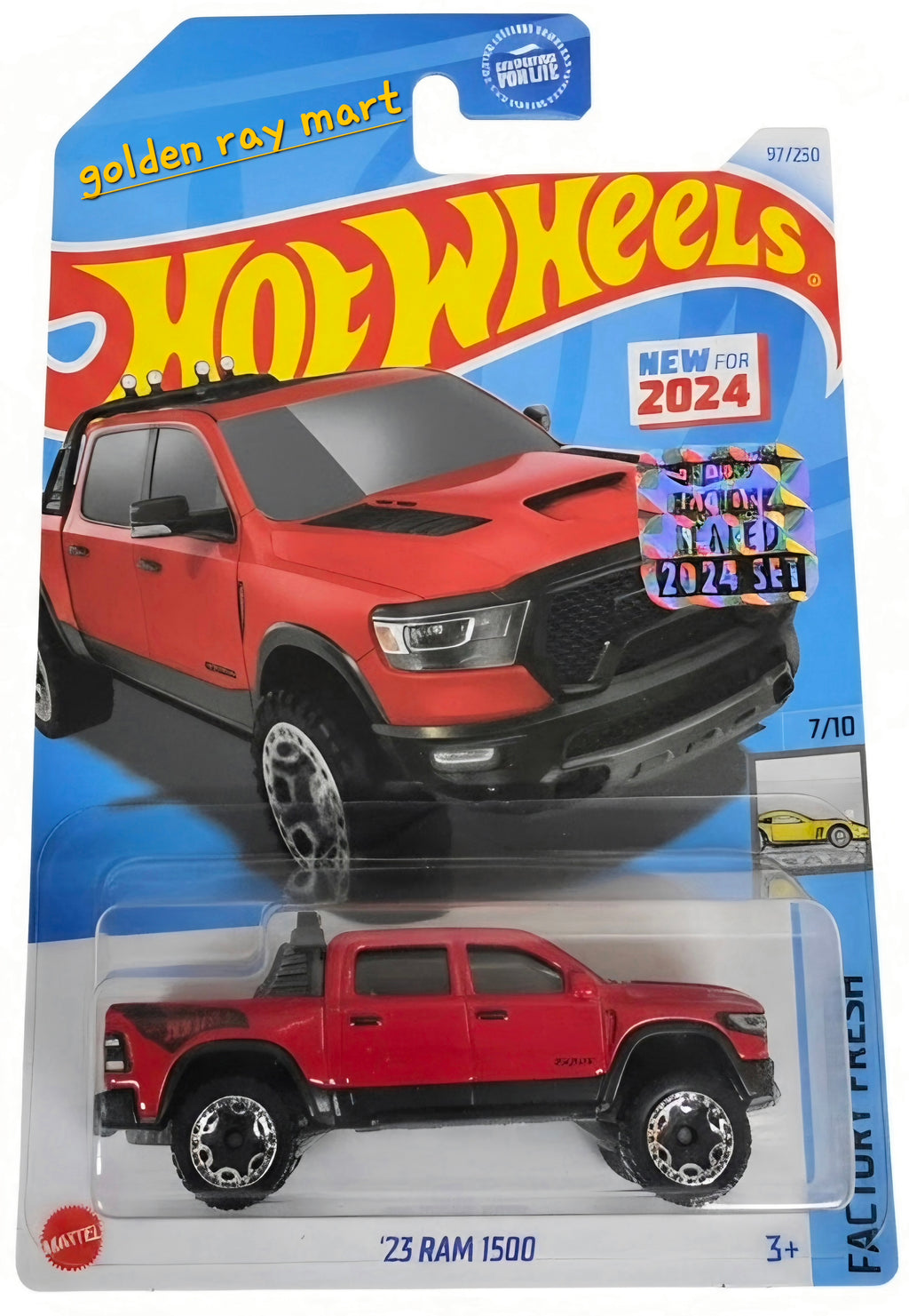 23 RAM 1500 - Hot Wheels Factory Sealed 2024