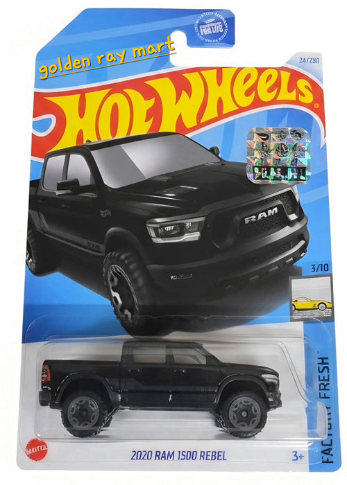 2020 RAM 1500 Rebel - Hot Wheels Factory Sealed 2024