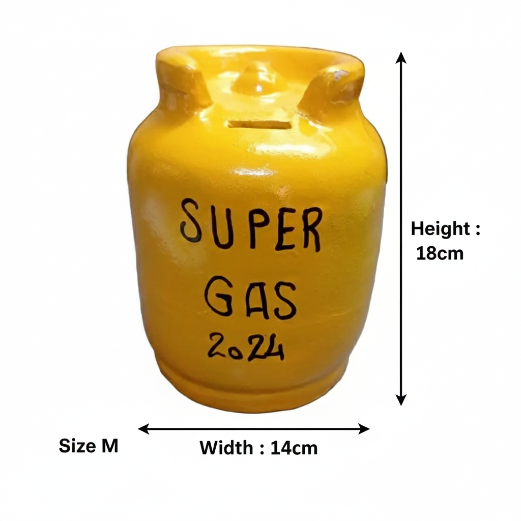 COIN BANK - GAS CANISTER