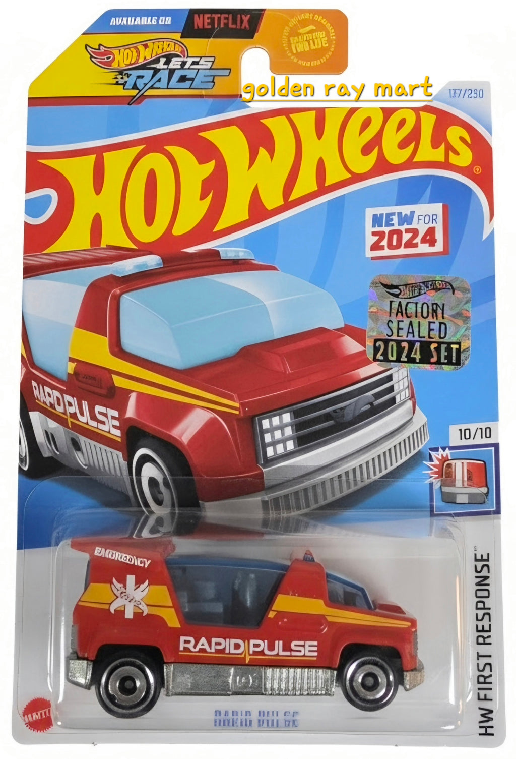 Rapid Pulse (2pcs) - Hot Wheels Factory Sealed 2024