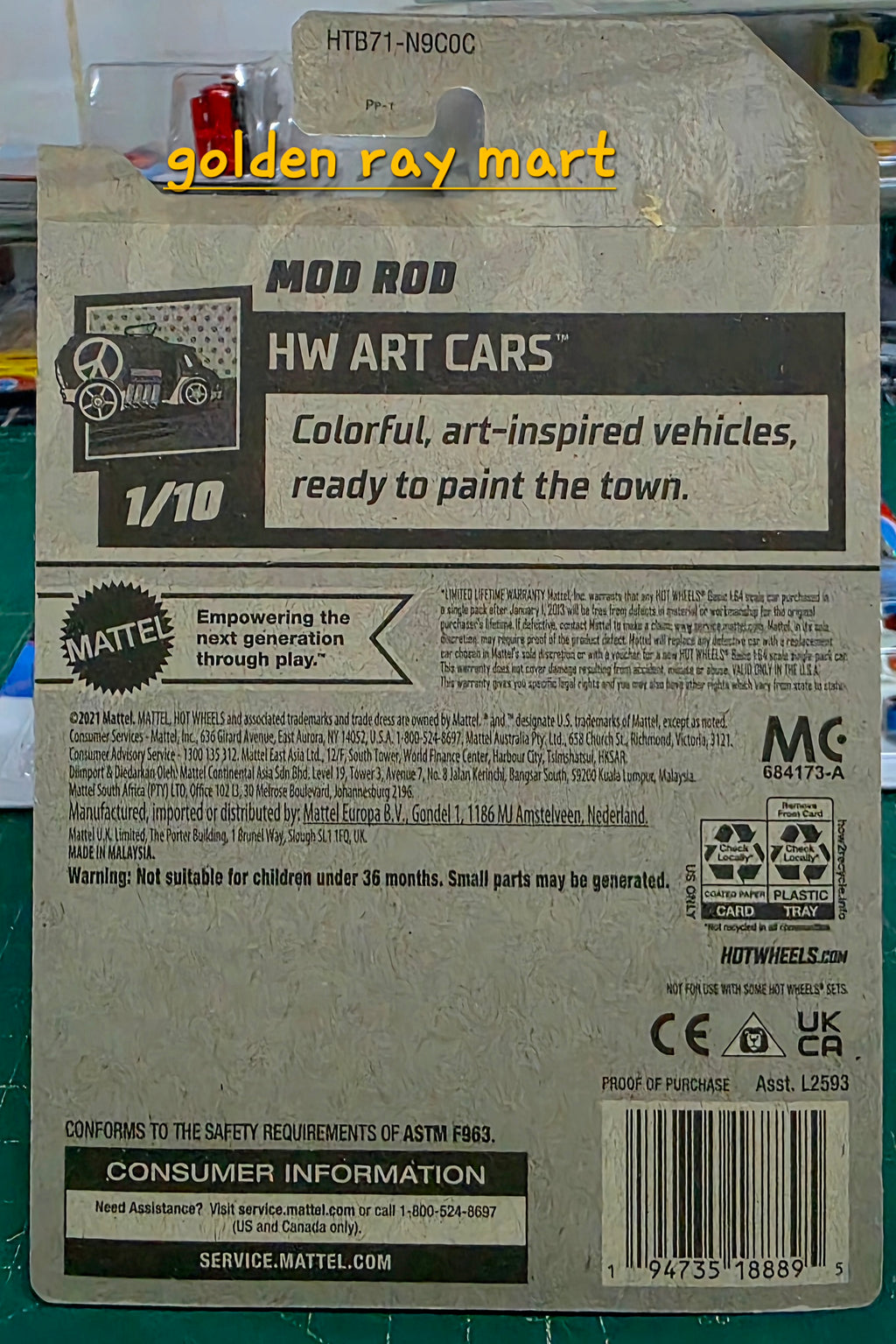 Mod Rod - Hot Wheels Factory Sealed 2024
