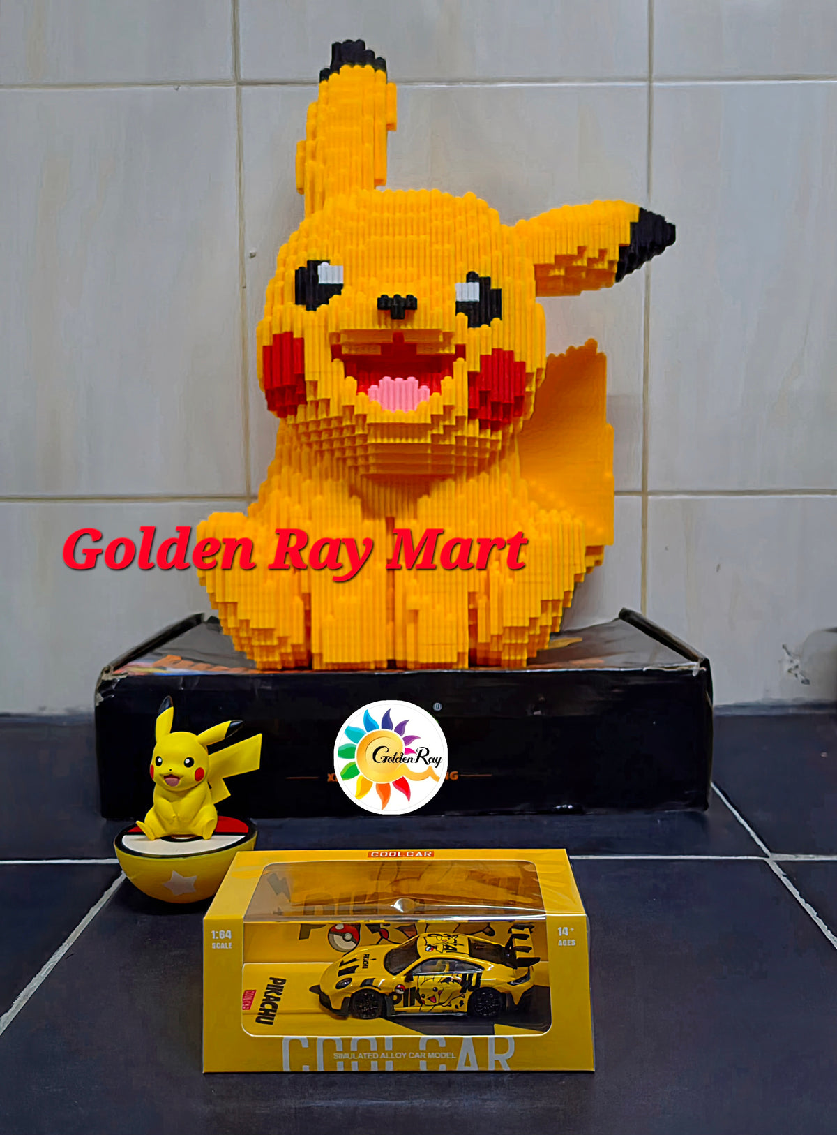 CC 1/64 Porsche 992 GT3 RS Pikachu livery Diecast Model
