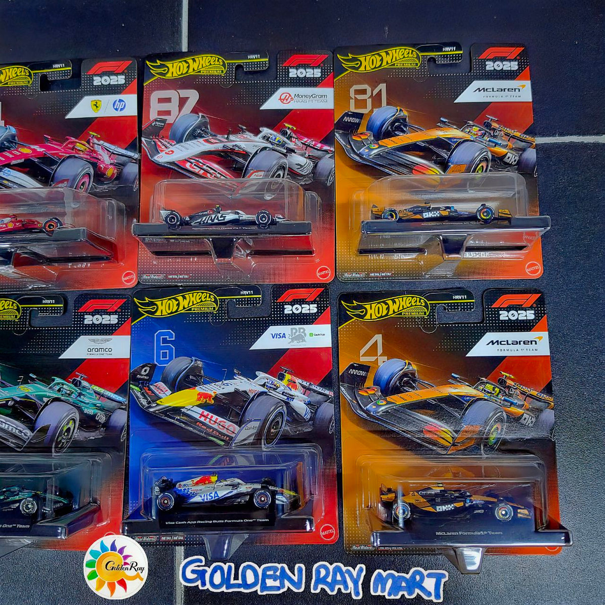 Hot Wheels Premium Formula 1 Team 2025