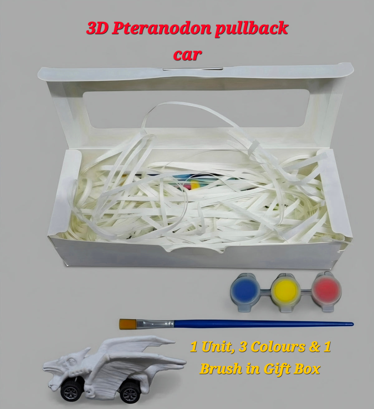 DIY Plaster Painting Kit - Kids Non-toxic Gypsum Powder Mould Art Crafts Creation untuk Seni Tangan Anak-anak