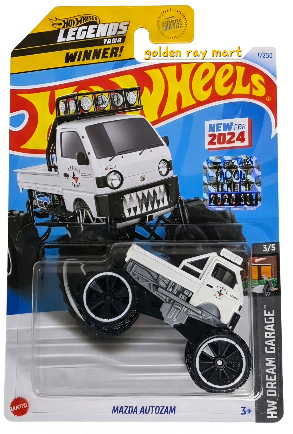 Mazda Autozam (Legends Tour Winner) - Hot Wheels Factory Sealed 2024