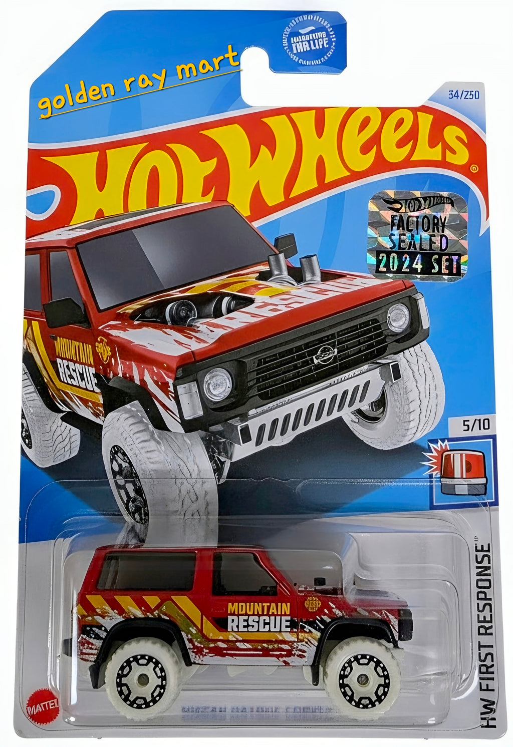Nissan Patrol Custom - Hot Wheels Factory Sealed 2024