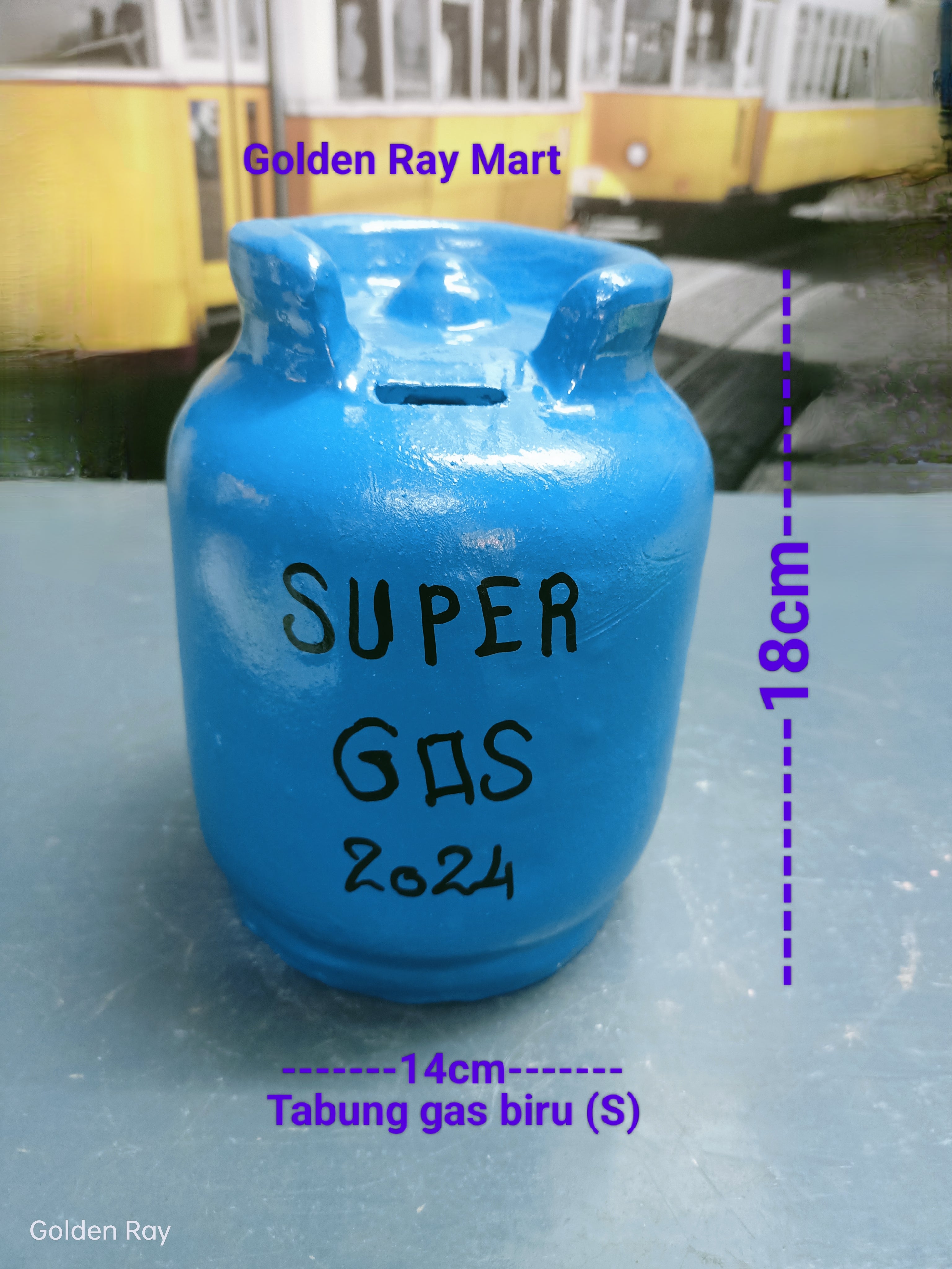 COIN BANK - GAS CANISTER