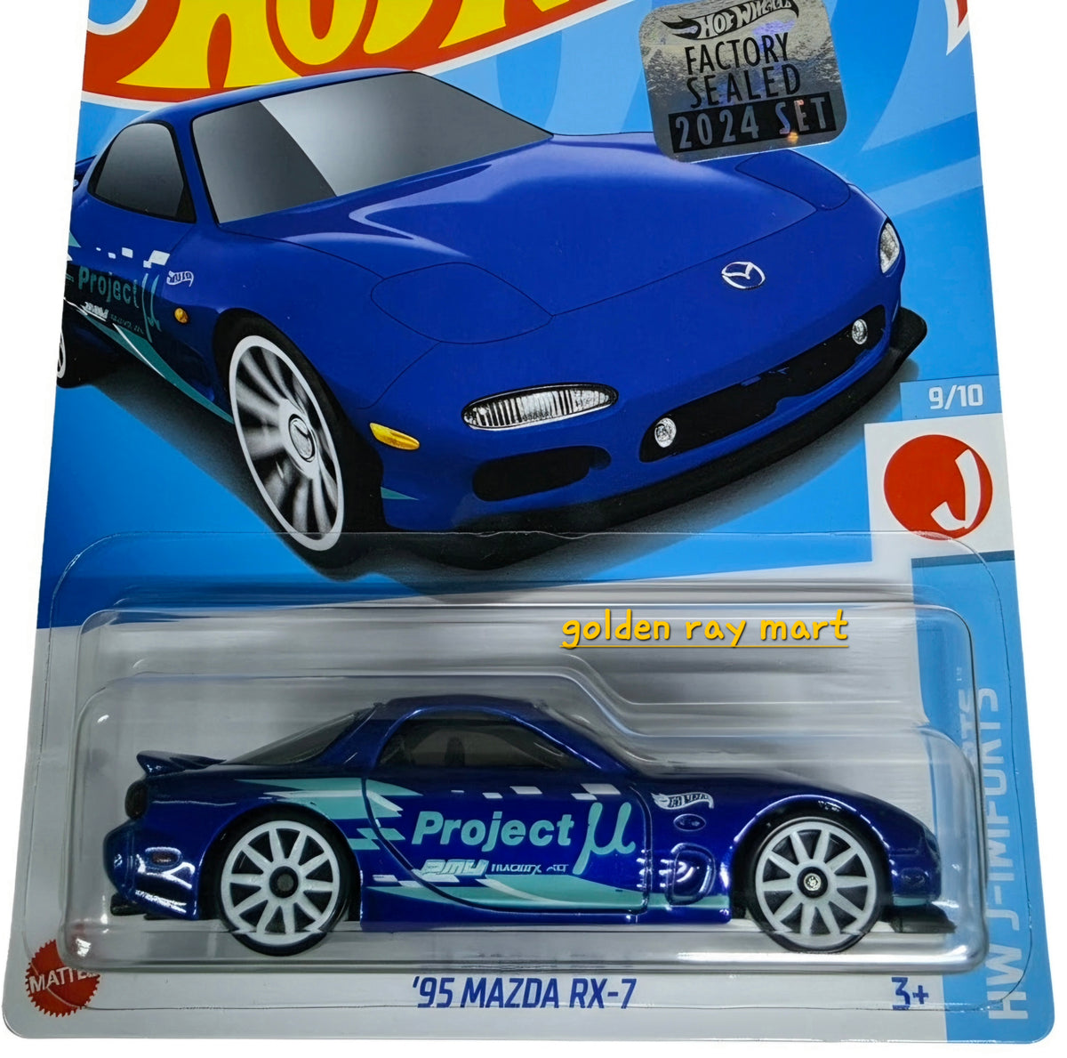 '95 Mazda RX-7 - Hot Wheels Factory Sealed 2024