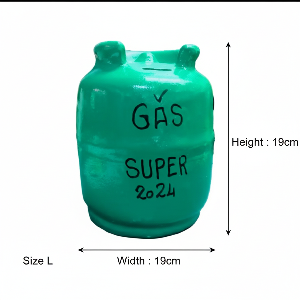 COIN BANK - GAS CANISTER