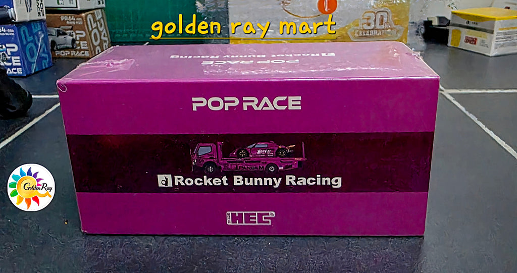 Pop Race × XCarToys: 1:64 Rocket Bunny Racing Set - HEC 2026